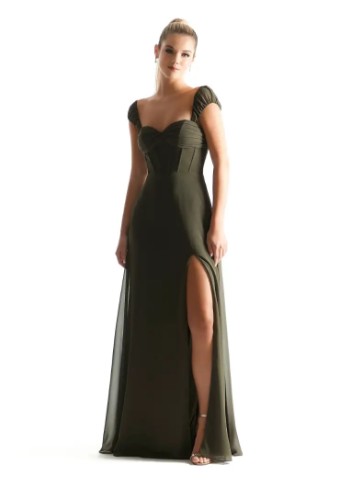 Mori Lee Bridesmaids 21855 #0 default Thyme thumbnail