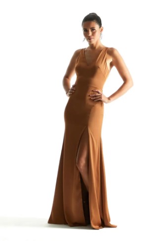 Mori Lee Bridesmaids 21857 #3 Moss thumbnail