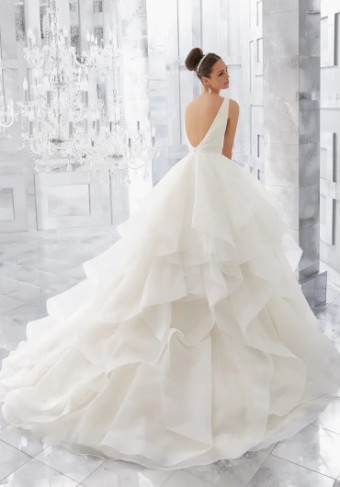 Blu by Mori Lee Milly #1 Ivory thumbnail