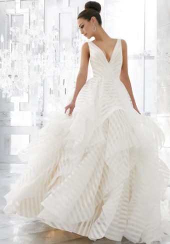 Blu by Mori Lee Milly #2 default Ivory thumbnail