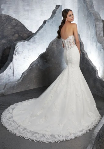 Blu by Mori Lee Kaitlyn #1 default Ivory thumbnail