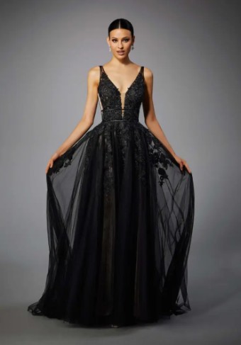 Blu by Mori Lee Rosa #5 Ivory/Champagne thumbnail