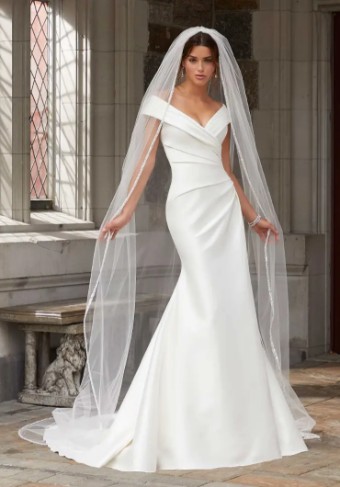 Blu by Mori Lee Stacey #0 default Ivory Only thumbnail