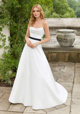 Blu by Mori Lee Delaney #0 default Ivory/Ivory thumbnail