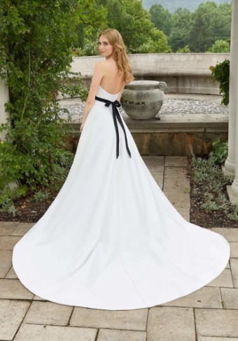 Blu by Mori Lee Delaney #1 Ivory/Ivory thumbnail