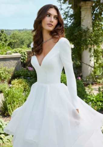 Blu by Mori Lee Donna #2 default Ivory Only thumbnail