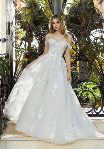 Blu by Mori Lee Fabienne #0 default Ivory/Almond/Honey thumbnail