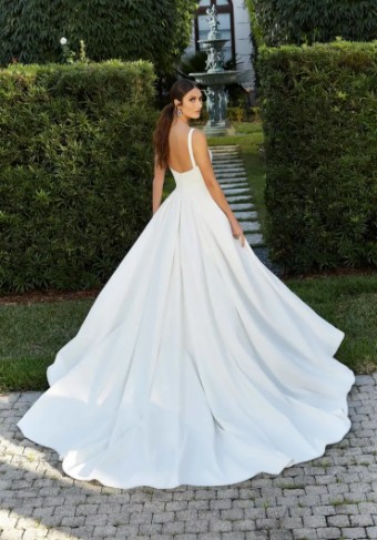 Blu by Mori Lee Flavia #1 default Ivory thumbnail