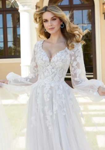 Blu by Mori Lee Felista #2 default Ivory/Almond/Honey thumbnail