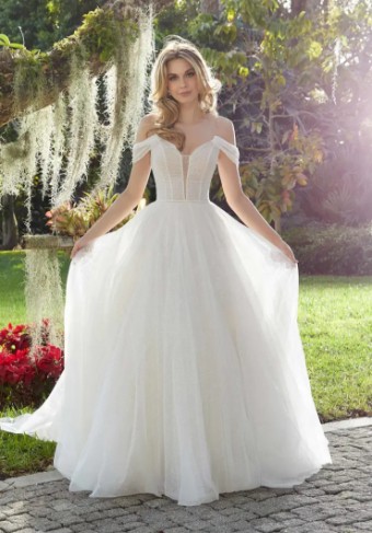 Blu by Mori Lee Feliciana #0 default Ivory/Almond/Honey thumbnail
