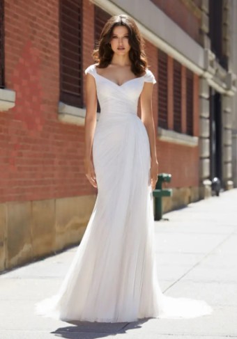 Blu by Mori Lee Josette #1 Ivory/Champagne thumbnail