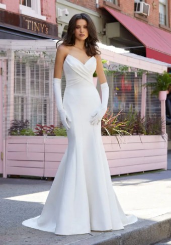 Blu by Mori Lee Jodi #0 default Ivory Only thumbnail
