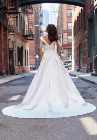 Blu by Mori Lee Joanie #1 Ivory thumbnail