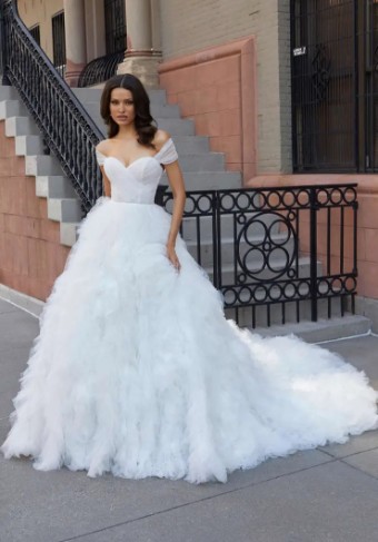 Blu by Mori Lee Josefina #0 default Bellini thumbnail