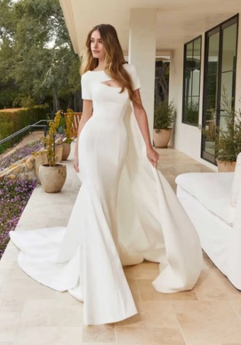 Blu by Mori Lee Marin #8 Ivory Only thumbnail