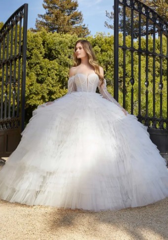 Blu by Mori Lee Margot #0 default Ivory/Champagne/Honey thumbnail