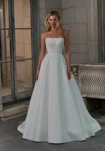 Blu by Mori Lee Phyllis #0 default Ivory thumbnail