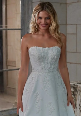 Blu by Mori Lee Phyllis #1 Ivory thumbnail