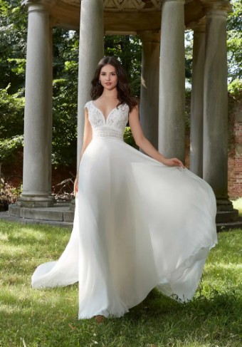 Blu by Mori Lee Polly #2 Ivory/Honey thumbnail