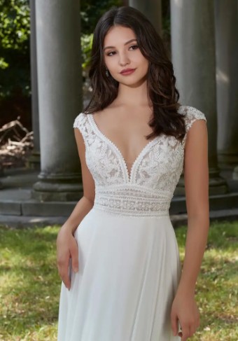 Blu by Mori Lee Polly #1 Ivory/Honey thumbnail