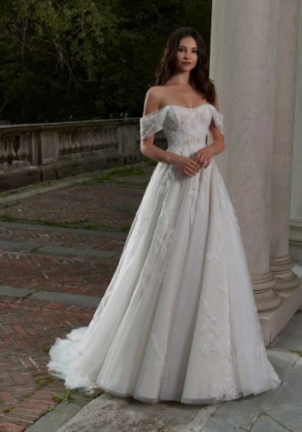 Blu by Mori Lee Pacifica #0 default Ivory/Light Champagne/Honey thumbnail