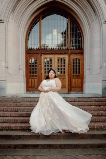 EveryBody EveryBride 7521 #3 Ivory/Biscotti thumbnail