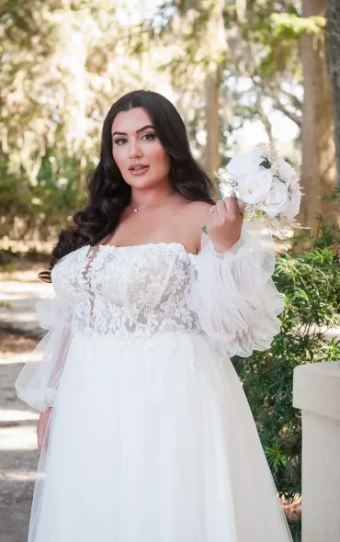 EveryBody EveryBride 7573 #2 Ivory/Biscotti thumbnail