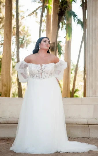 EveryBody EveryBride 7573 #4 Ivory/Biscotti thumbnail