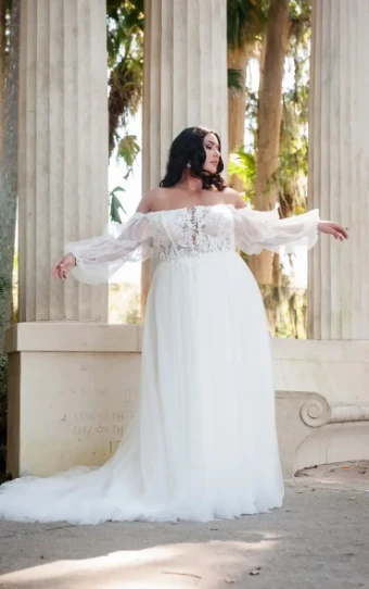 EveryBody EveryBride 7573 #0 default Ivory/Biscotti thumbnail