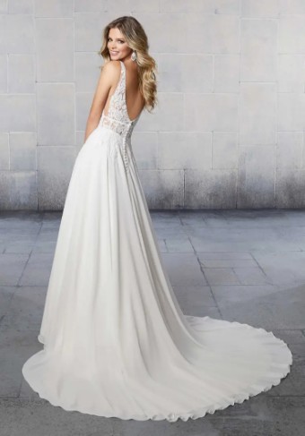Voyage by Mori Lee Shiloh #1 Ivory/Prosecco thumbnail
