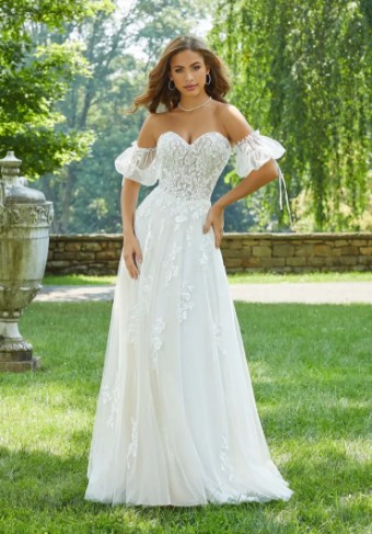 Voyage by Mori Lee Dulcie #0 default Ivory/Prosecco/Honey thumbnail