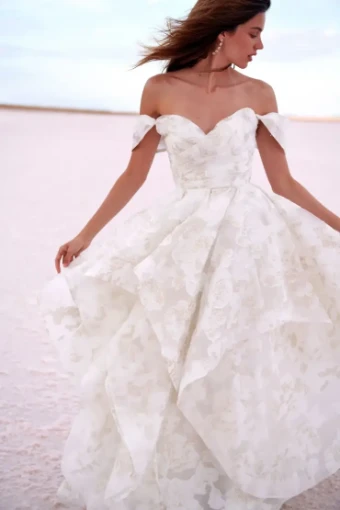 Jeune by Madi Lane Monaco #3 Ivory/Metallic thumbnail