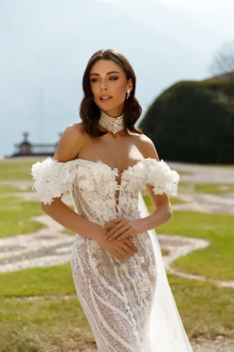 Oksana Mukha Eva #4 Ivory/Blush thumbnail