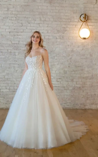 Stella York 7550 #4 Ivory/Biscotti thumbnail