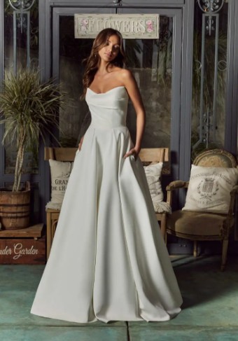 Blu by Mori Lee Reba #3 default Ivory Only thumbnail
