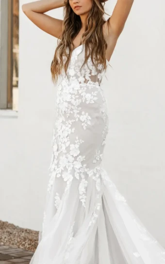 Essense of Australia D4038 #3 Ivory/Rum thumbnail