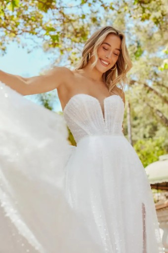 Stella York 8043 #2 Ivory/Ivory thumbnail