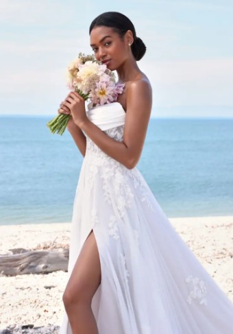 Morilee Summer #1 Ivory/Ivory thumbnail