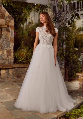 Blu by Mori Lee 4478 #0 default Ivory Only thumbnail