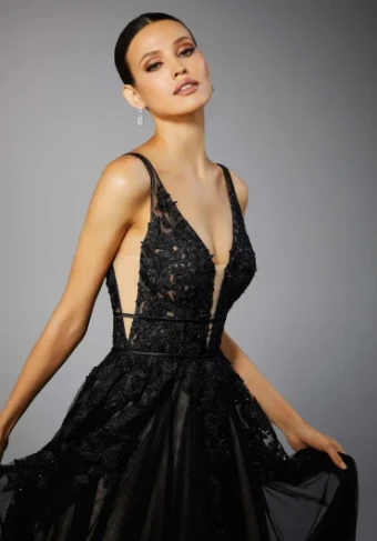 Morilee Rosa #4 Ivory/Champagne thumbnail