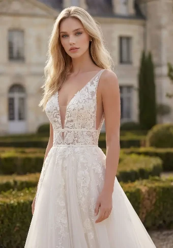 Morilee Rosa #2 Ivory/Champagne thumbnail