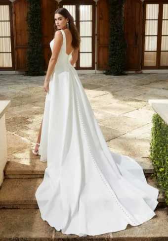 Morilee Gabby #1 Diamond White thumbnail