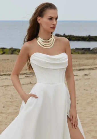 Morilee Pippa #1 Ivory thumbnail