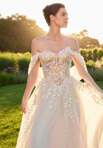 Morilee Sonnet #2 Ivory/Sand/Honey/Multi thumbnail