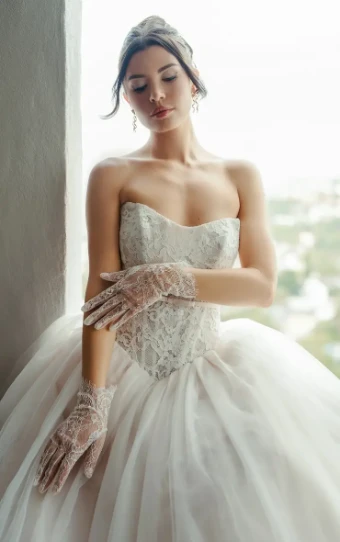 Stella York SY8189 #2 Ivory/Ivory thumbnail
