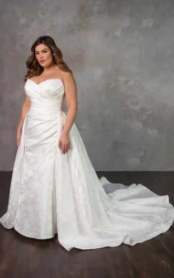 EveryBody EveryBride D4300 #3 Ivory Jacquard thumbnail