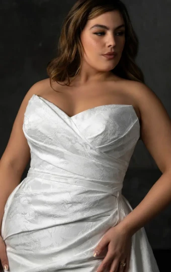 EveryBody EveryBride D4300 #2 Ivory Jacquard thumbnail