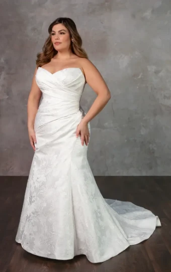 EveryBody EveryBride D4300 #5 Ivory Jacquard thumbnail