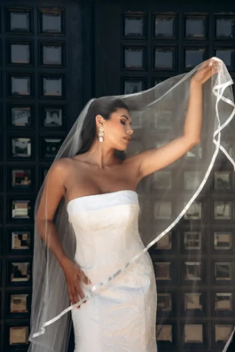 Stella York 8011 #3 default Ivory Jacquard thumbnail