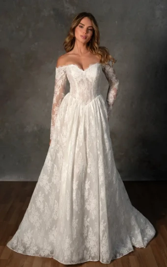 Essense of Australia D4466 #2 Ivory/Rum thumbnail